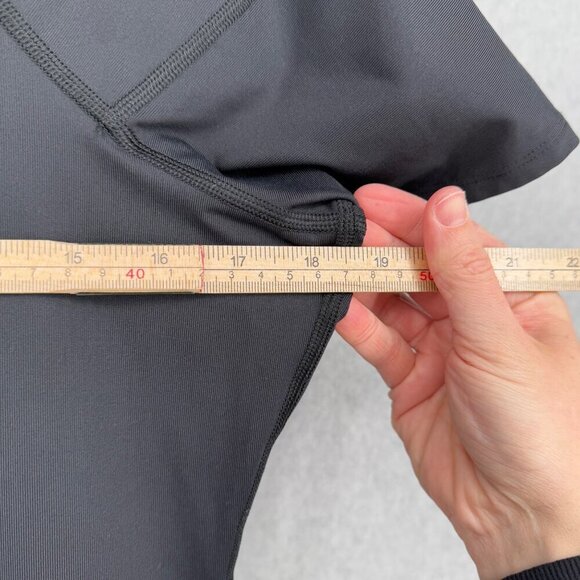 Tommie Copper Womens Copper Energy Compression Posture Shirt Size XL Black Zinc - Picture 10 of 11